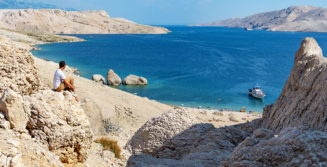 pag island beritnica beach