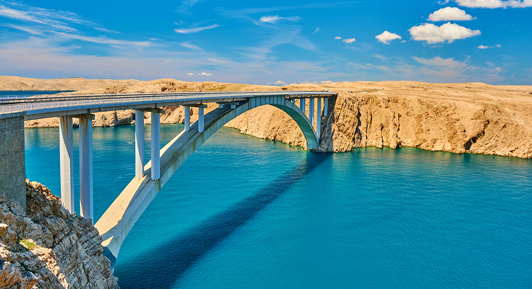 pag island bridge