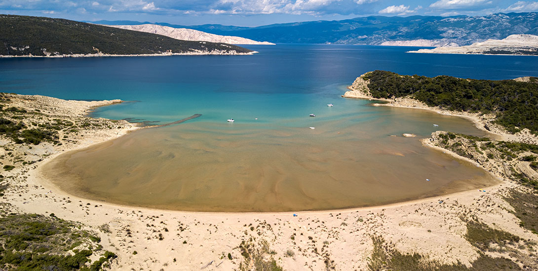 sahara beach rab island 